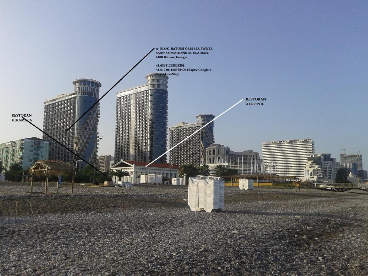 Batumi Orbi Sea Tawer Lägenhet Exteriör bild